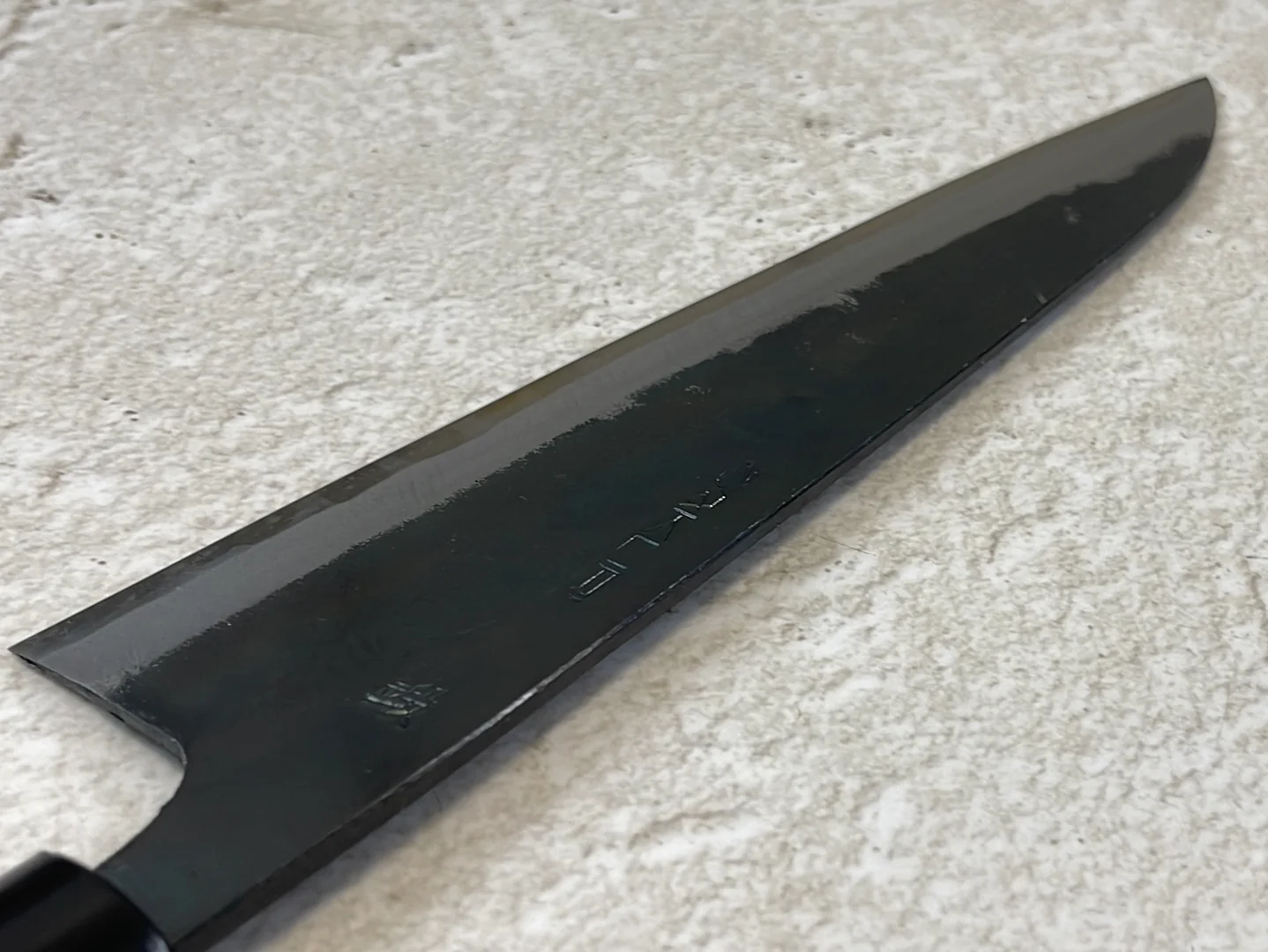 Zakuri Aokami Steel Kuro Gyuto Knife 210mm - Made in Tosa🇯🇵 Japan - Image 8