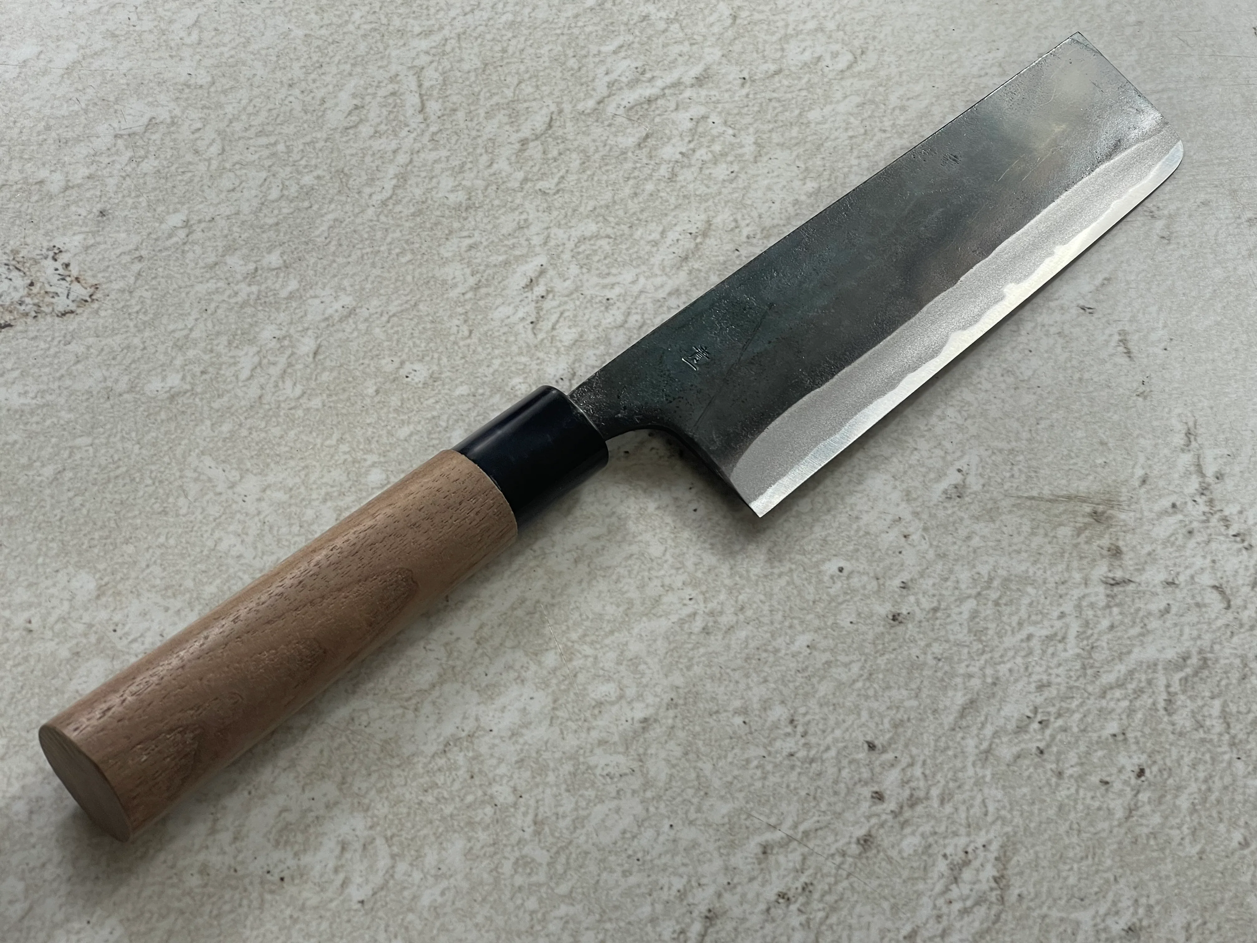 Zakuri Aokami Steel Kuro Nakiri Knife 165mm - Made in Tosa 🇯🇵 Japan - Image 10