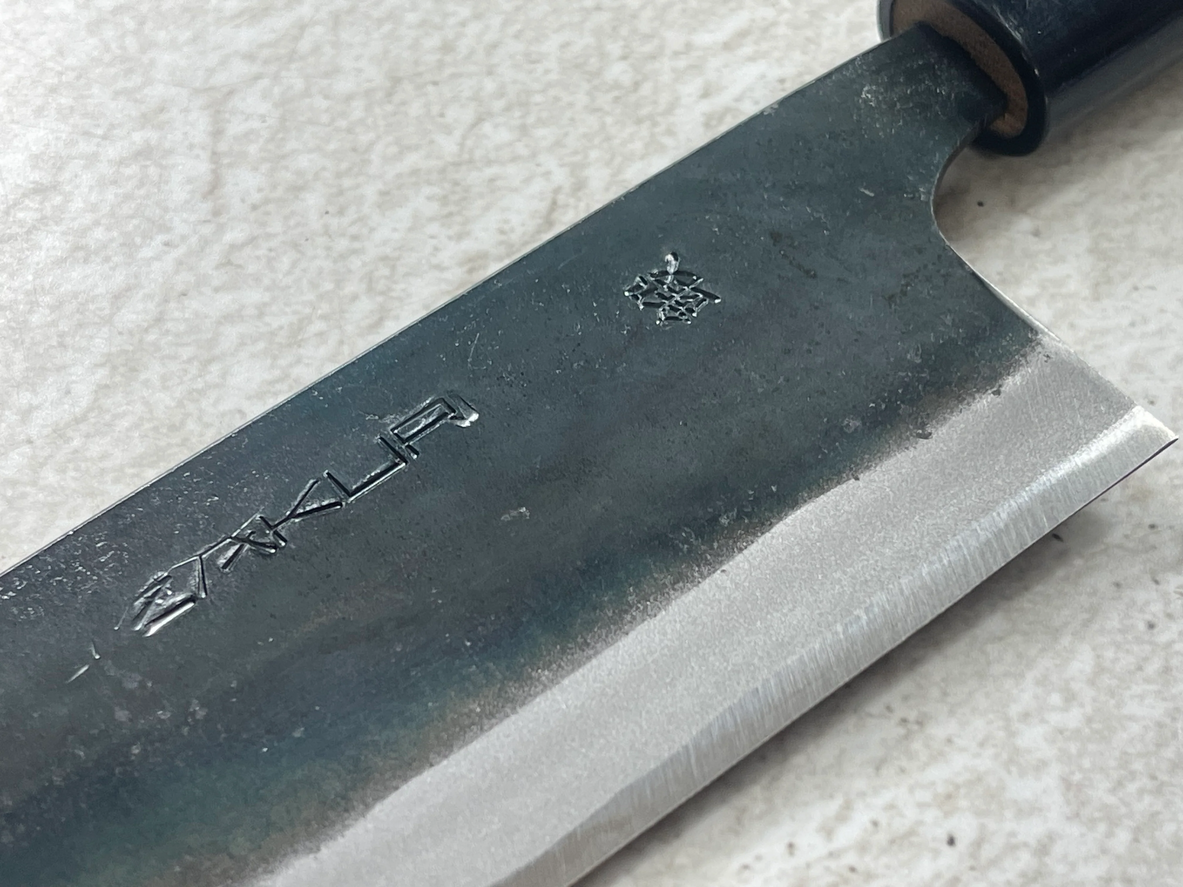 Zakuri Aokami Steel Kuro Nakiri Knife 165mm - Made in Tosa 🇯🇵 Japan - Image 6