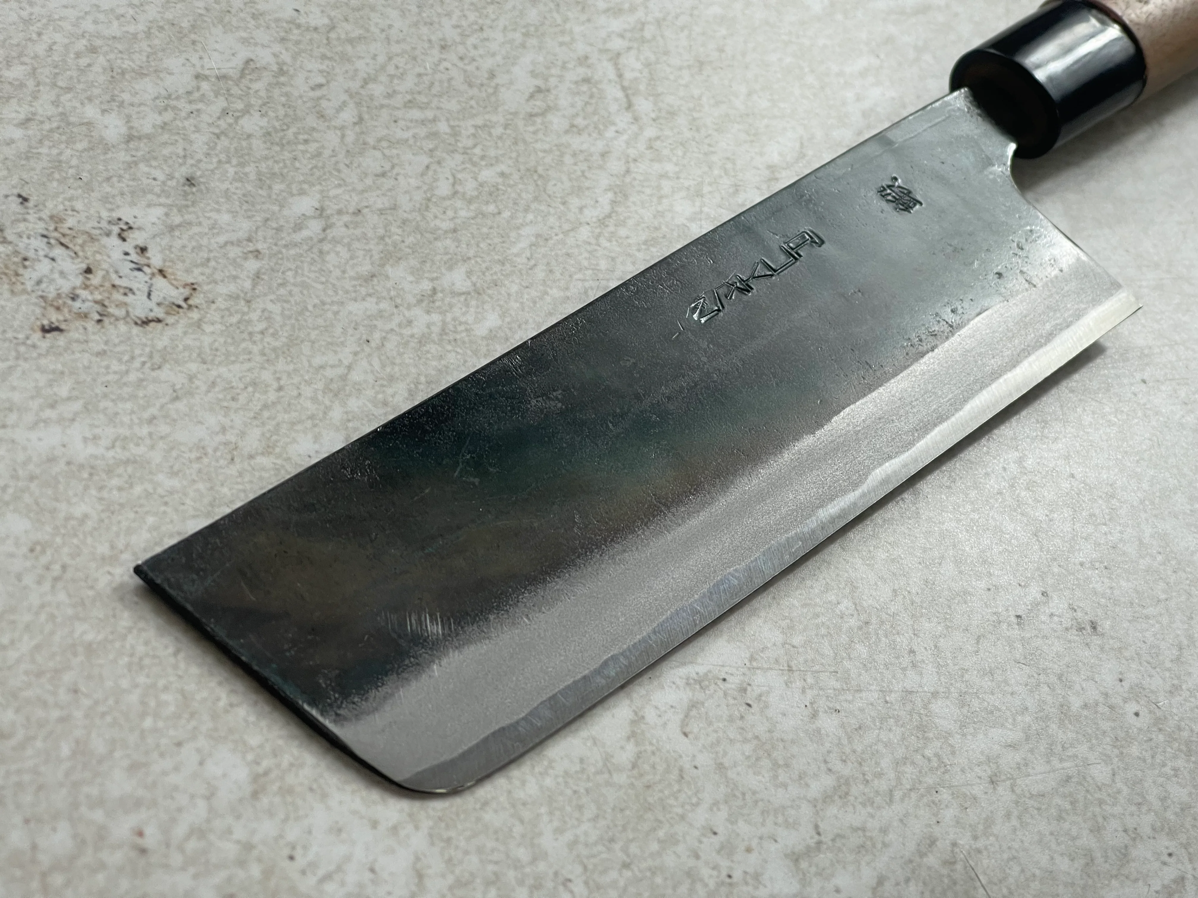 Zakuri Aokami Steel Kuro Nakiri Knife 165mm - Made in Tosa 🇯🇵 Japan - Image 8