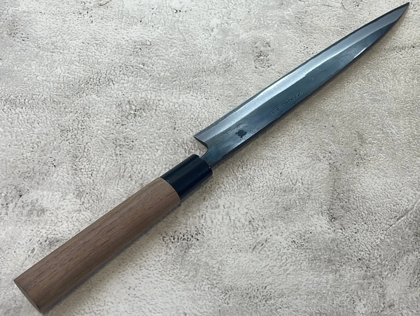 Zakuri Aokami Steel Kuro Yanagiba Knife 240mm - Made in Tosa 🇯🇵 Japan - Image 14